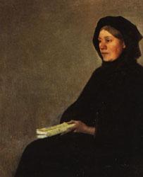 Henry Lerolle Portrait of the Artist's Mother Sweden oil painting art